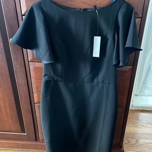 White House Black Market black Dress NWT size 6, fully lined, concealed zipper